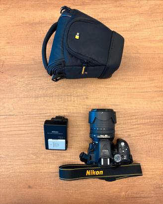 Nikon d5300 + obiettivo 18/105