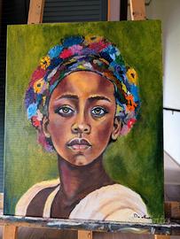 quadro ad olio su tela 40x50