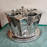 PORTA GHIACCIO VINTAGE ART DECO RINFRESCATORE VINO