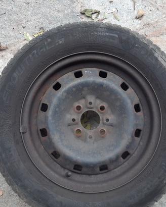 4 cerchi acciaio interasse 4 x 98