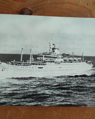 Cartolina motonave M/S Africa  LLOYD Triestino