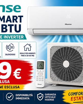 Hisense 18000 BTU Inverter Nuovo 479€