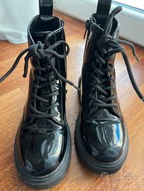 Scarpe stivali neri vernice tg 29 - Mango