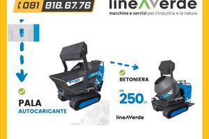 Minidumper Betoniera Motocarriola Puma 600