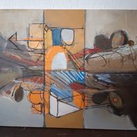 Quadro astratto arte moderna 