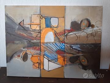 Quadro astratto arte moderna 