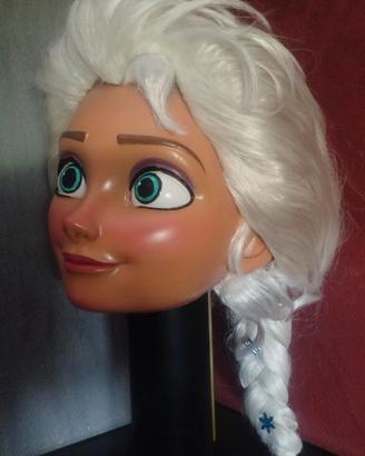  Elsa Frozen helmet  Cosplay 