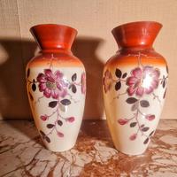 Preziosi vasi francesi in vetro opalino