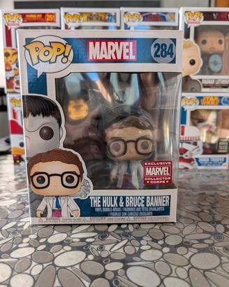 The Hulk & Bruce Banner Funko Pop Marvel Collector