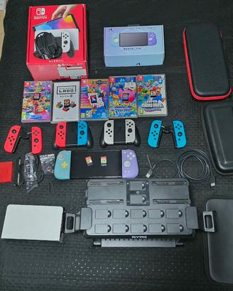 Nintendo Switch Oled + Giochi + Accessori 