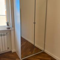 Armadio ikea a specchio