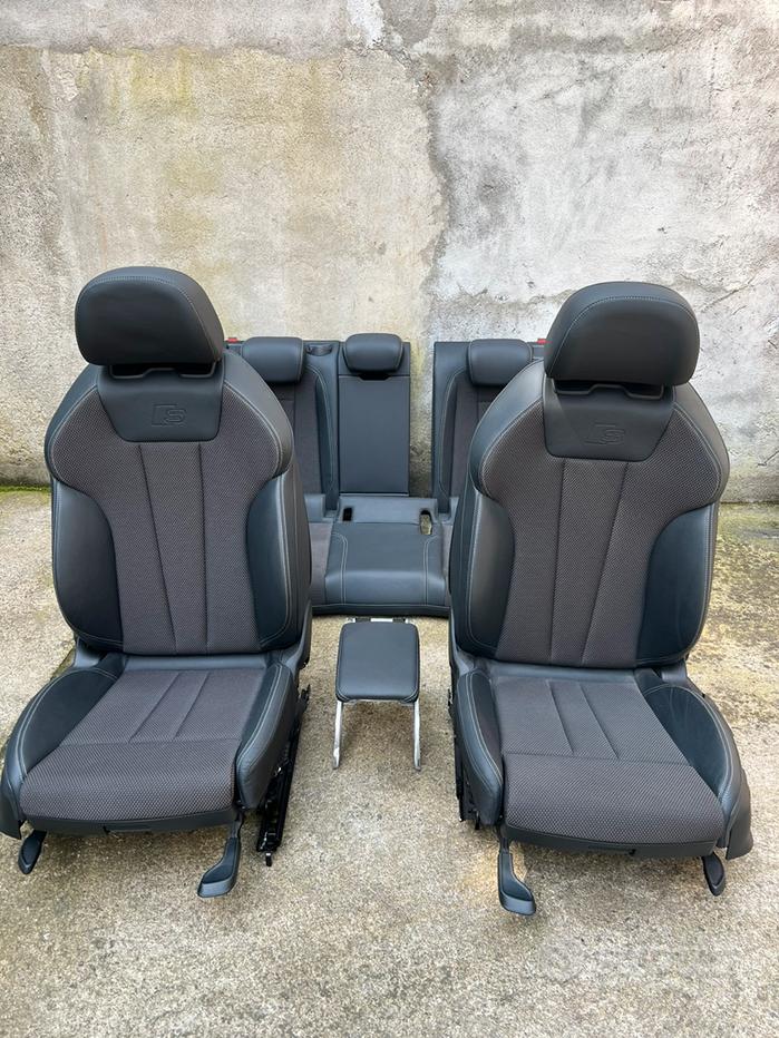 Coperchio Bracciolo Console Per Audi A4 B6 B7 2001-2008 - Ricambio In Panno Nero, Numero OEM 8E0864245E - Foto 6