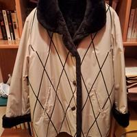 Parka foderato di pelliccia