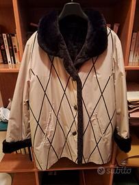 Parka foderato di pelliccia