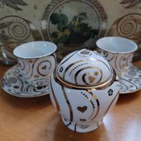 Servizio Da Caffè Due Tazzine E Due Piattini Con Z