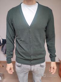 Cardigan uomo verde Romano, L.
nuovo lana/cashmere