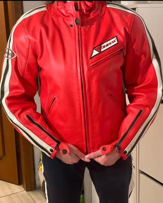 Giacca moto Dainese in pelle taglia 42