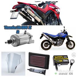 Yamaha Xt 660 X R trasmissione mono plexi freni