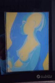 Quadro profilo di donna