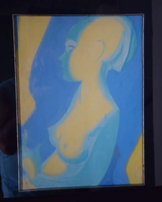 Quadro profilo di donna