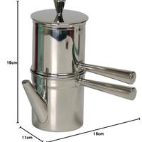 caffettiera napoletana 6 tazze ILSA acciaio inox