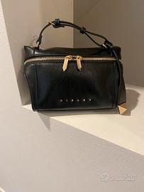 Borsa nera ecopelle Sisley