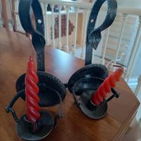 candelabri in ferro 