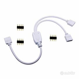 Sdoppiatore 1 a 2 RGB 4Pin LED Strip Splitter
