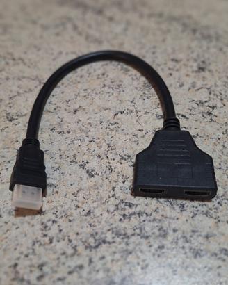 Sdoppiatore Splitter  cavo HDMI  nuovo 