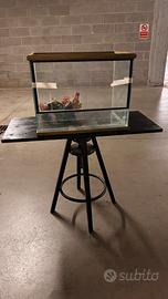 Terrario/teca per rettili/roditori + supporto