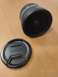  Sigma fisheye 8mm 3.5 attacco nikon