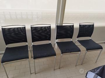 stock 8 sedie (4 Alcantara+ 4 connubia Calligaris)