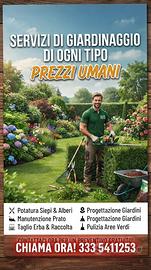 Giardiniere, cura e manutenzione verde roma nord