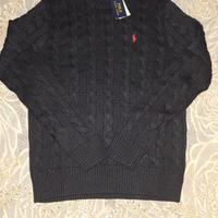 Maglione Ralph lauren Treccia nero