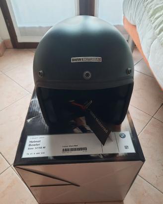 Casco jet bmw blower nero opaco