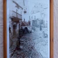 quadretto con cornice in legno 