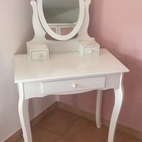 Ballerina make up bianca legno