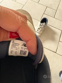 New balance 550 bianche blu uomo