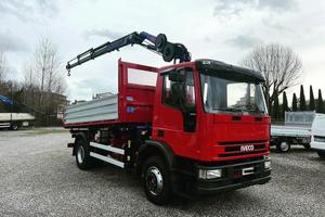 Iveco Eurocargo 150 gru e ribaltabile