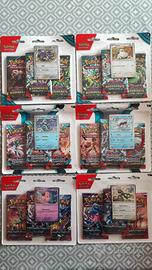 6 x blister Pokémon varie espansioni Italiano