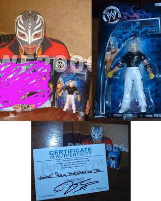 Rey Mysterio Action Figure - Kelly Kelly foto.