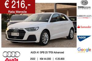 AUDI A1 SPB 25 TFSI Advanced