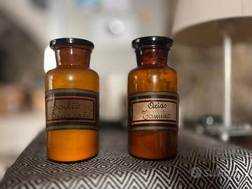 Vaso contenitore farmacia vintage