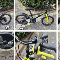 Bicicletta BTWIN 500 Dark Hero 16 pollici