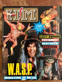 Rivista musicale H/M Heavy Metal n.26 1987 complet