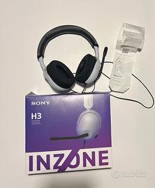 Cuffie gaming Sony Inzone H3 Ps5 in garanzia