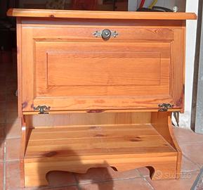 Mobile porta TV in legno di PINO con anta ri
