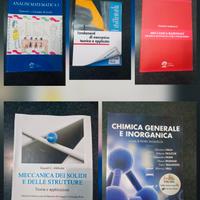 Libri per facoltà ingegneria (leggere descrizione)