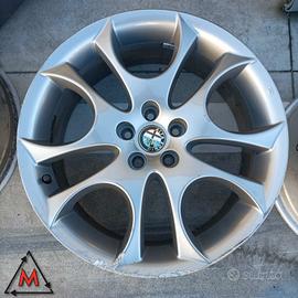  cerchi in lega da 17 per alfa 147 gomme nuove 