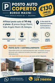 POSTO AUTO COPERTO – BORGO MASINI – BOLOGNA (BO)